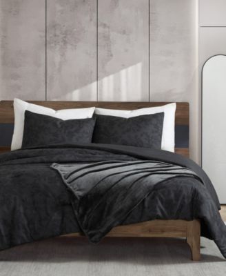 Silhouette Floral 4-Pc. Comforter Set, King