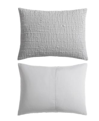 Serenity Wavy Lines Embossed 3-Pc. Comforter Set, Full/Queen