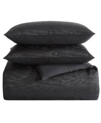 CLOSEOUT! Illusion Textured 3-Pc. Duvet Cover Set, King