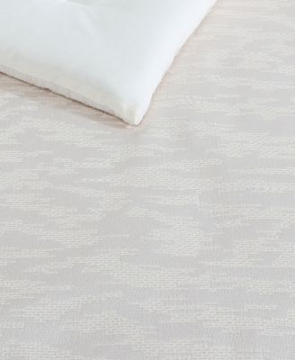 CLOSEOUT! Illusion Textured 3-Pc. Duvet Cover Set, King