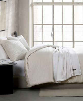 CLOSEOUT! Illusion Textured 3-Pc. Duvet Cover Set, King