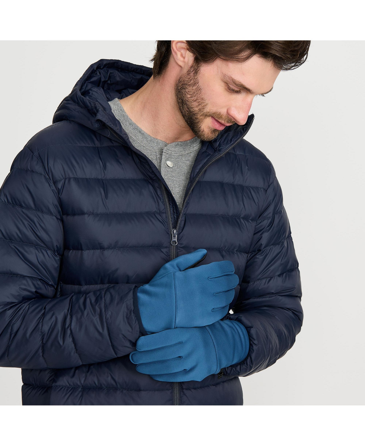 Lands' End Men's Everyday Stretch Gloves
