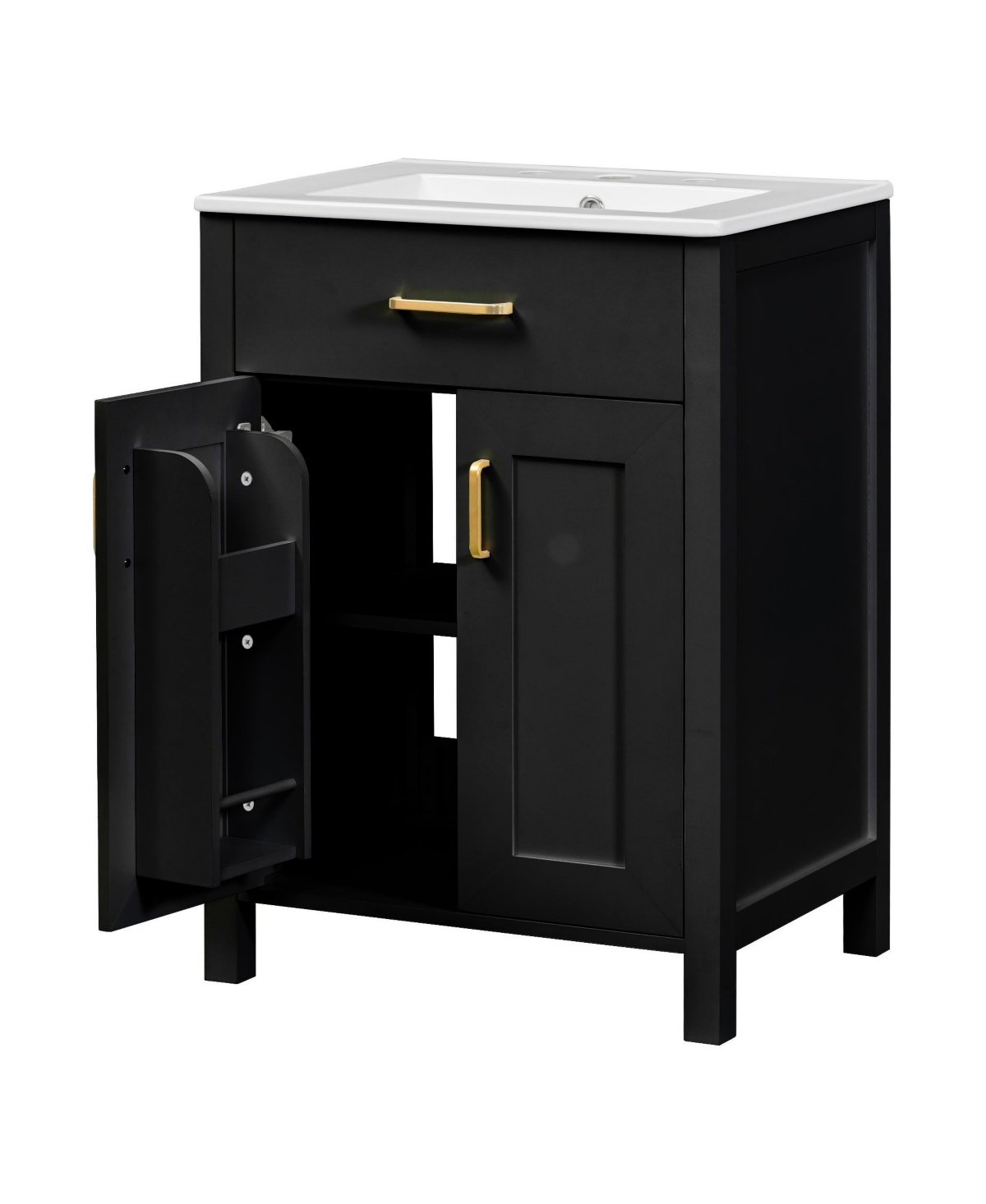 Streamdale 24" Bathroom Vanity Combo with Ceramic Sink