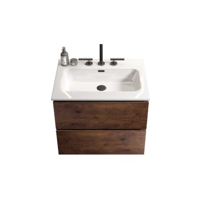 Streamdale 24" Wall Mount Bathroom Vanity with Ceramic Sink