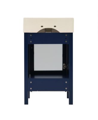 Stylish 20" Vanity with Sink and Storage