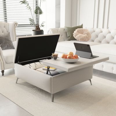 Streamdale Oversized Upholstered Storage Bench with Lift-Top