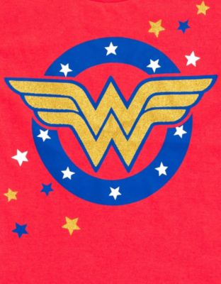 Toddler Girls DC Comics Batgirl Super Wonder Woman 3 Pack T-Shirts to