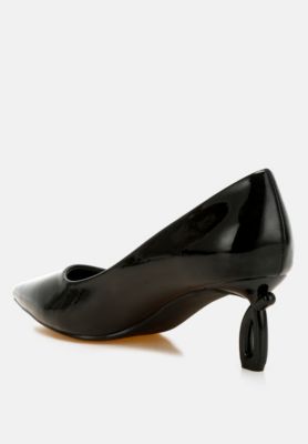 Womens Calla Pointed Toe Fantasy Heel Pumps