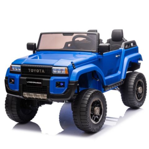 Детские игрушки Streamdale Furniture 24V Two-seater Kids Ride On Car W/Parents Remote Control, Licensed Toyota LC250,110w Motors, With Shovel, Three-point Seat Belt, Slow Start, Speed adjustment, Bluetooth, Music for Kids Aged 3+.