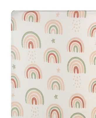 Infants Parker Fitted Rainbow Crib Sheet