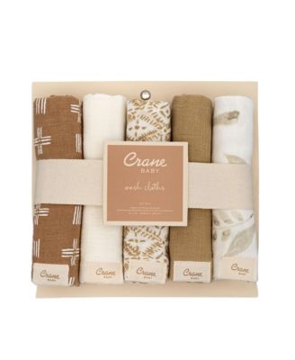 Infants Safari Animal Kendi Wash Cloth, 5-Pc. Set