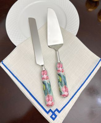Floral 2-Pc. Cake Serving Set, for 2