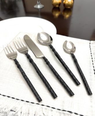 Rope 20-Pc. Flatware Set, Serving for 4