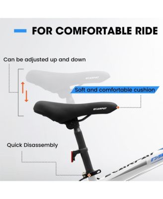 20 inch Fat Tire Bike Adult/Teen Full Shimano 7 Speed Mountain Bike, Dual Disc Brakes, High Carbon Steel Frame, Front Suspension, Mountain Dirt Bike, City Commuter City Bike, Fat Tire Bike