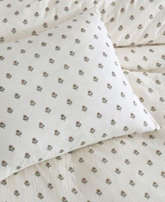 Block Print Gauze 3-Pc. Comforter Set, King