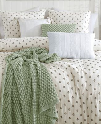 Block Print Gauze 3-Pc. Comforter Set, Full/Queen