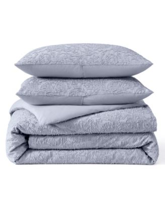 Floral Cutwork 3-Pc. Comforter Set, King