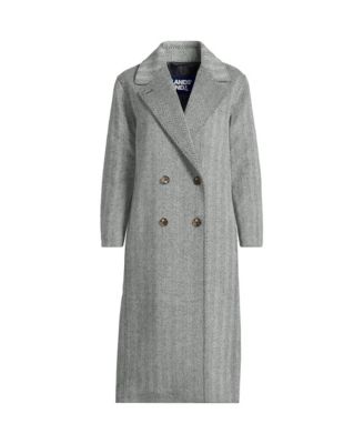 Women's Insulated Double Breasted Wool Coat