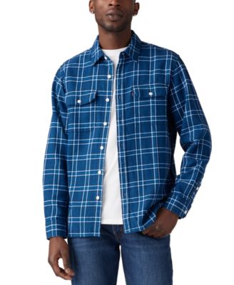 Levi's plaid fashion shirt