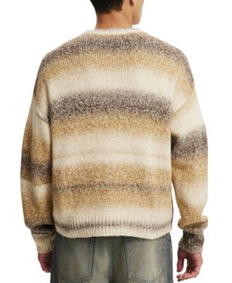 МУЖСКОЙ свитер круглой вязки Ombre ИЗ ХЛОПКА НА ХЛОПКЕ 11990₽