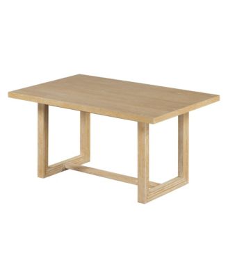 6-Piece Retro Dining Set (Table, 4 Chairs, Bench)