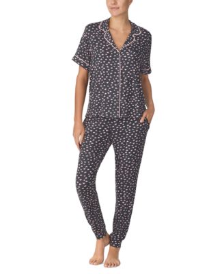 Sanctuary - Women's Solid Short-Sleeve Pajama Set