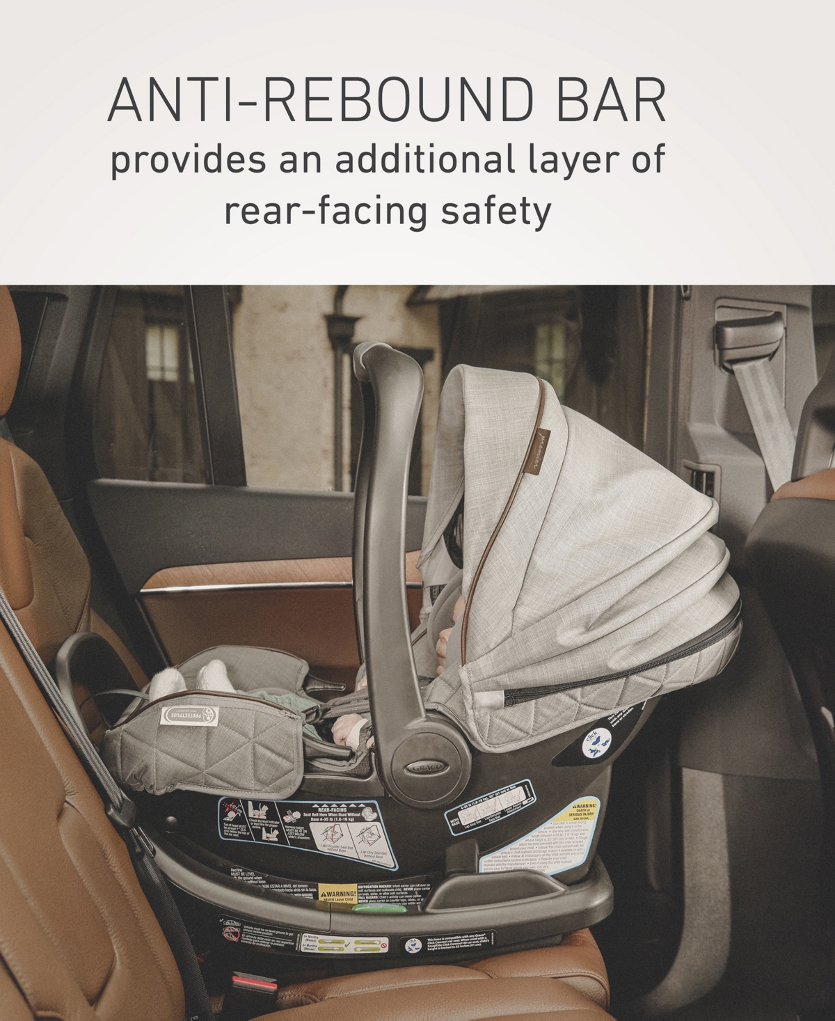 Graco Premier Snugride Snugfit 35 Xt Infant Car Seat In Midtown