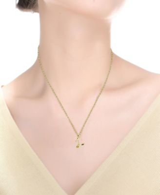 Stylish 14K Gold Plated Initial Necklace