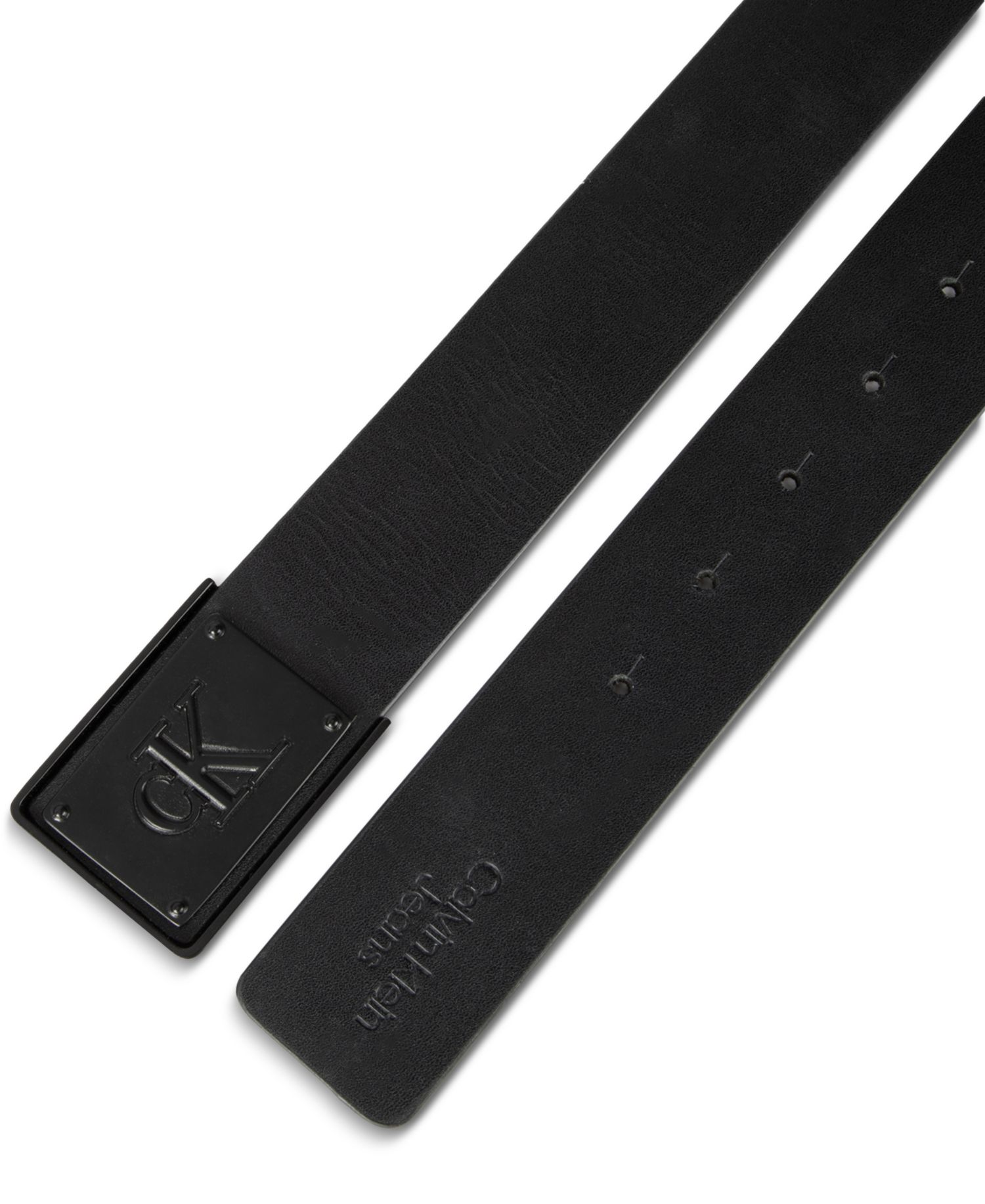 38MM Men's CK Plate Plaque Belt