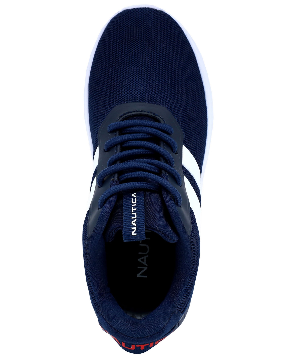 Nautica Little Boys Manalapin Mesh Lace Up Sneaker -White