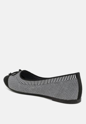 Womens Rosario Two Tone Ballerinas