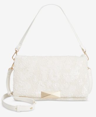 I.N.C. International Concepts - Ninah Small Sequin Boucle Clutch Crossbody