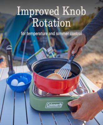 Hickory Moss Green Cascade 18 1-Burner Camping Stove