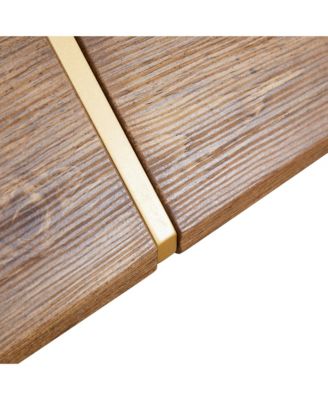 Table and chair set. Modern dining table with MDF top and beautiful MDF legs. Comes with brown comfortable chair with seat and metal legs. Suitable for a wide range of decorative styles.