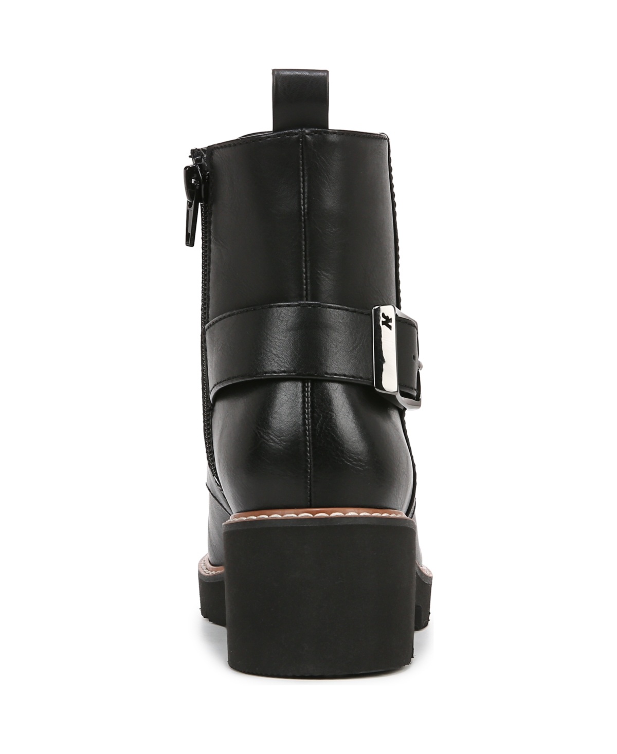 Naturalizer Cabaret Bootie In Black Faux Leather