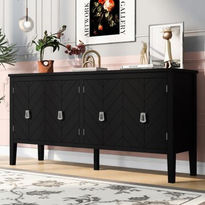 Streamdale Geometric Sideboard Elegance for Any Room
