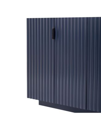 Sideboard with Adjustable Shelves and Copper Handles