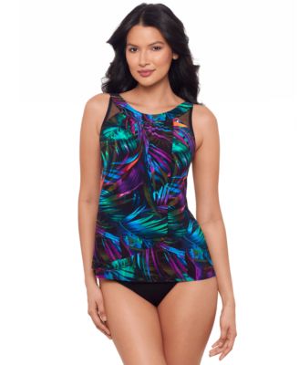 Womens Palma Paradiso Underwire Tankini Top Bottoms