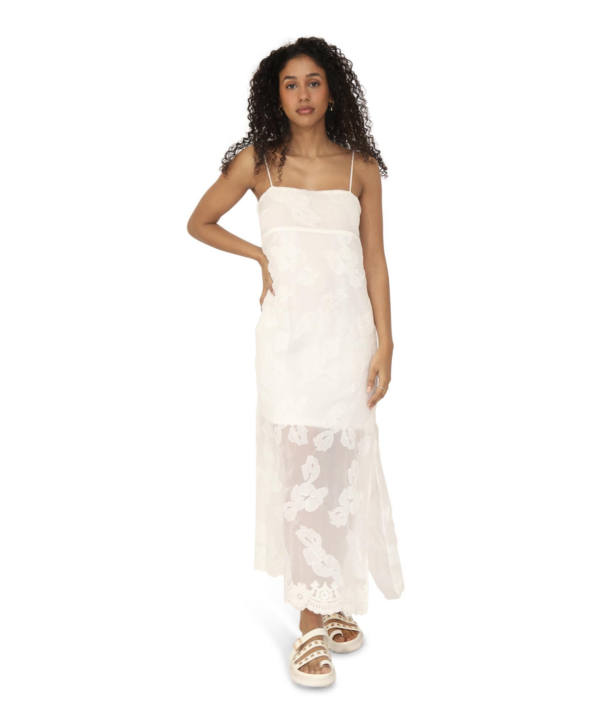 Fever Dream Midi Dress - White