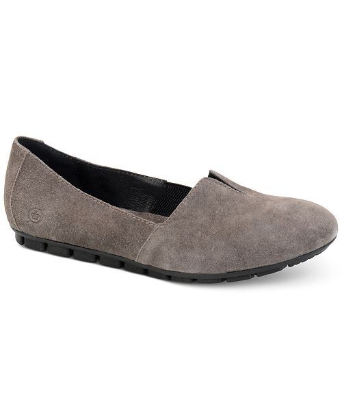 macys black flats