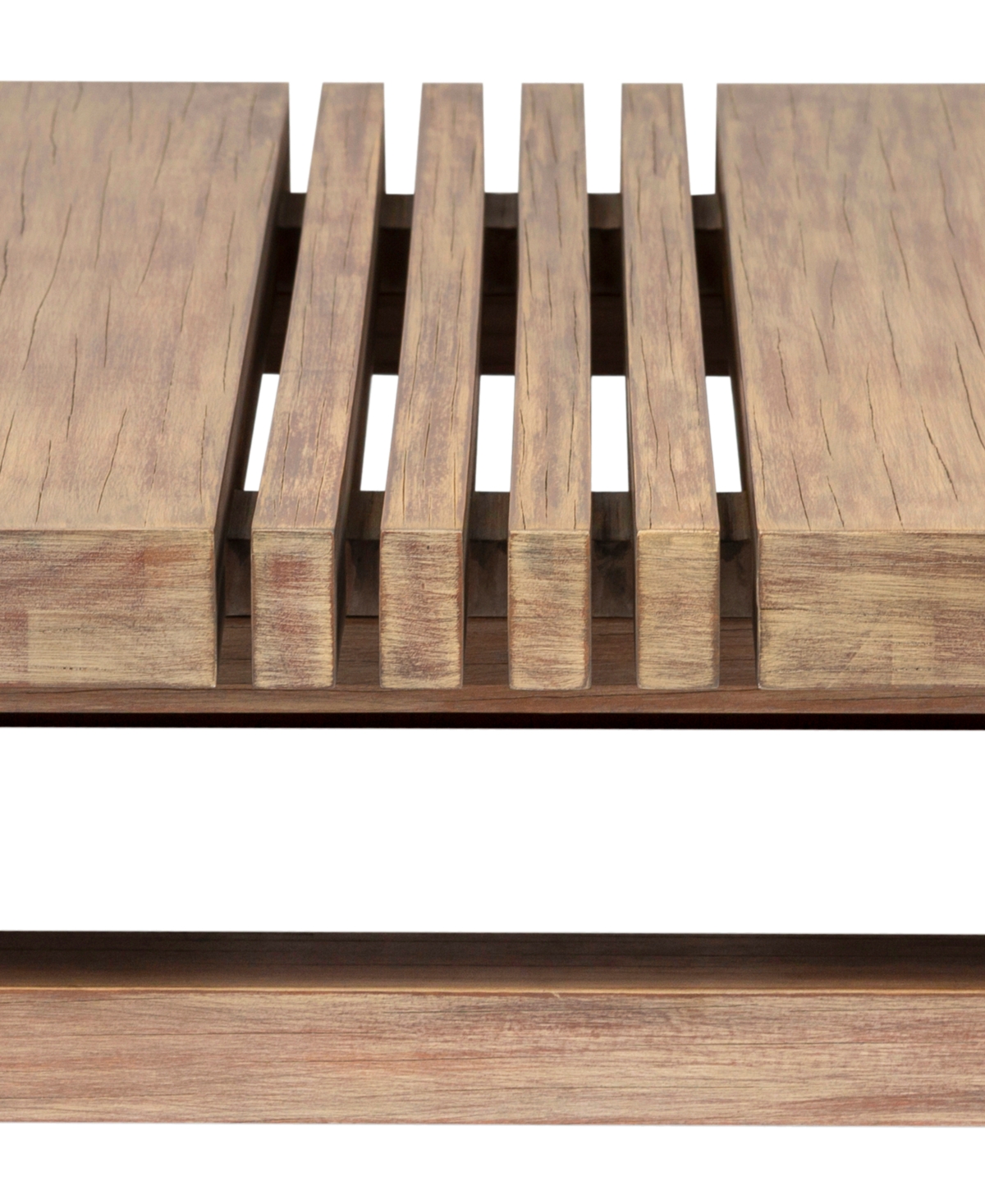 Macy's Vivid Outdoor Coffee Table In Light Brown