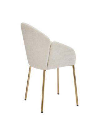 Mid-Century Upholstered Dining Chair Set (2