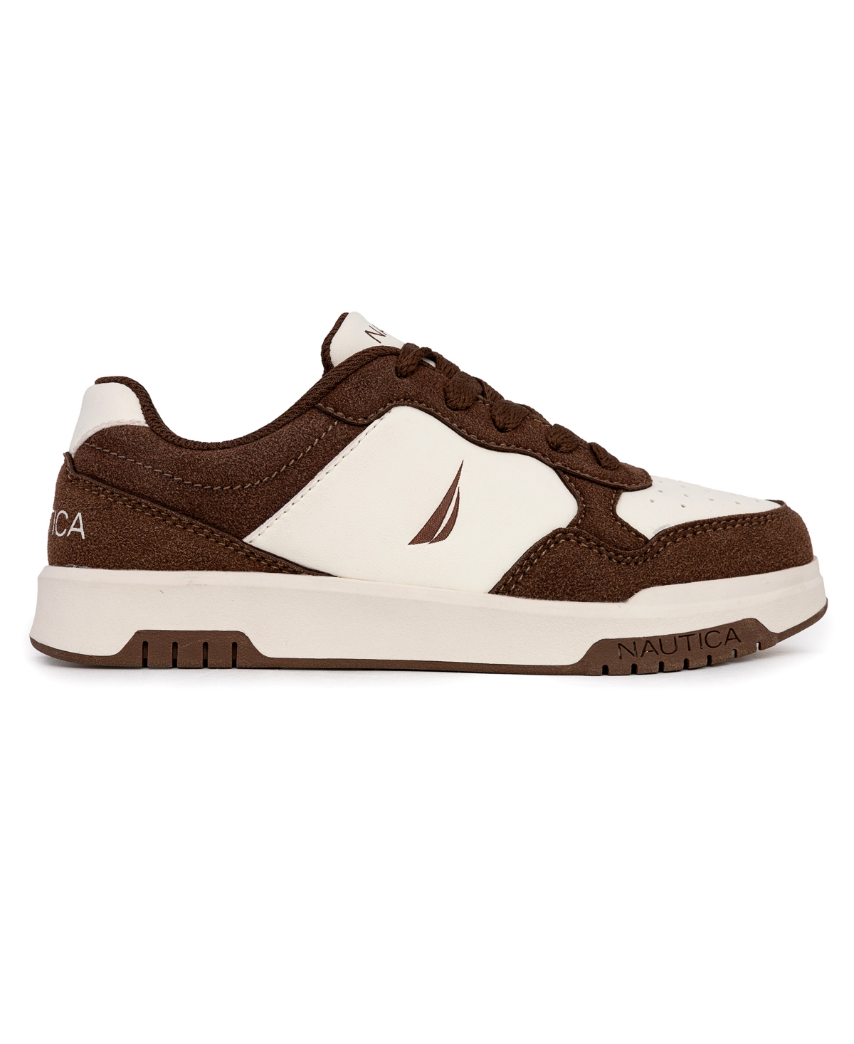 Nautica Kid's Gabe Casual Sneaker -Off White/Gum