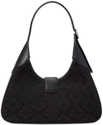 Spade Flower Jacquard Shoulder Bag