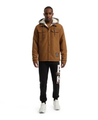 Ecko Unltd Ecko Unltd Мужская куртка на подкладке из шерпа выделяющаяся на общем фоне 15590₽