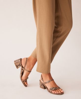 Women's Mackenzie Strappy Buckle Block Heel Dress Sandals