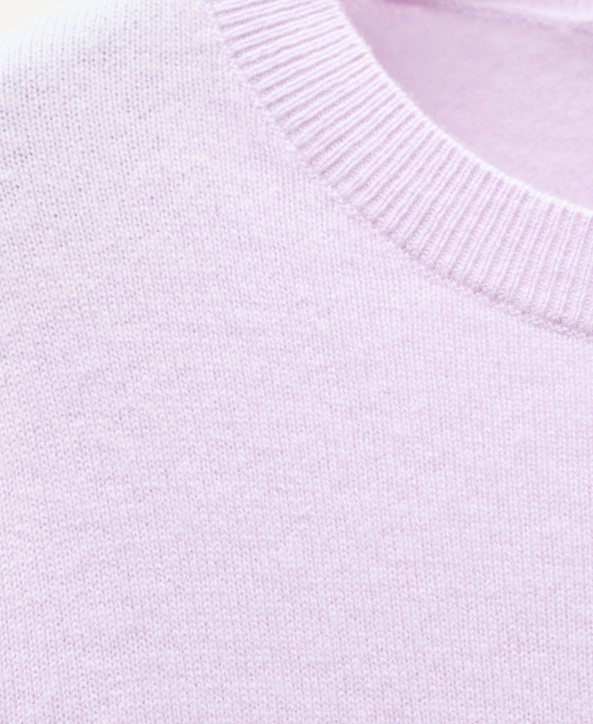 Mango Women's Cashmere Sweater -Pastel Purple