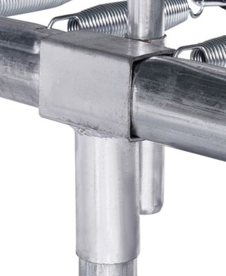 10' x 15' Rectangle Trampoline includes 2 Basketball Hoops with Breakaway Rim and Ladder