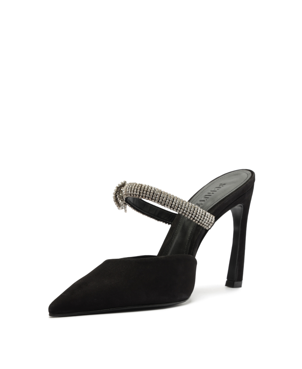 Schutz Women's Cultivated Pearl Curve Pointed Toe Pumps
