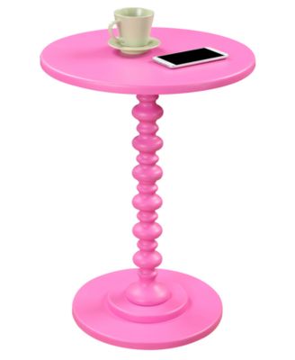 17.75" Medium-Density Fiberboard Palm Beach Spindle Table